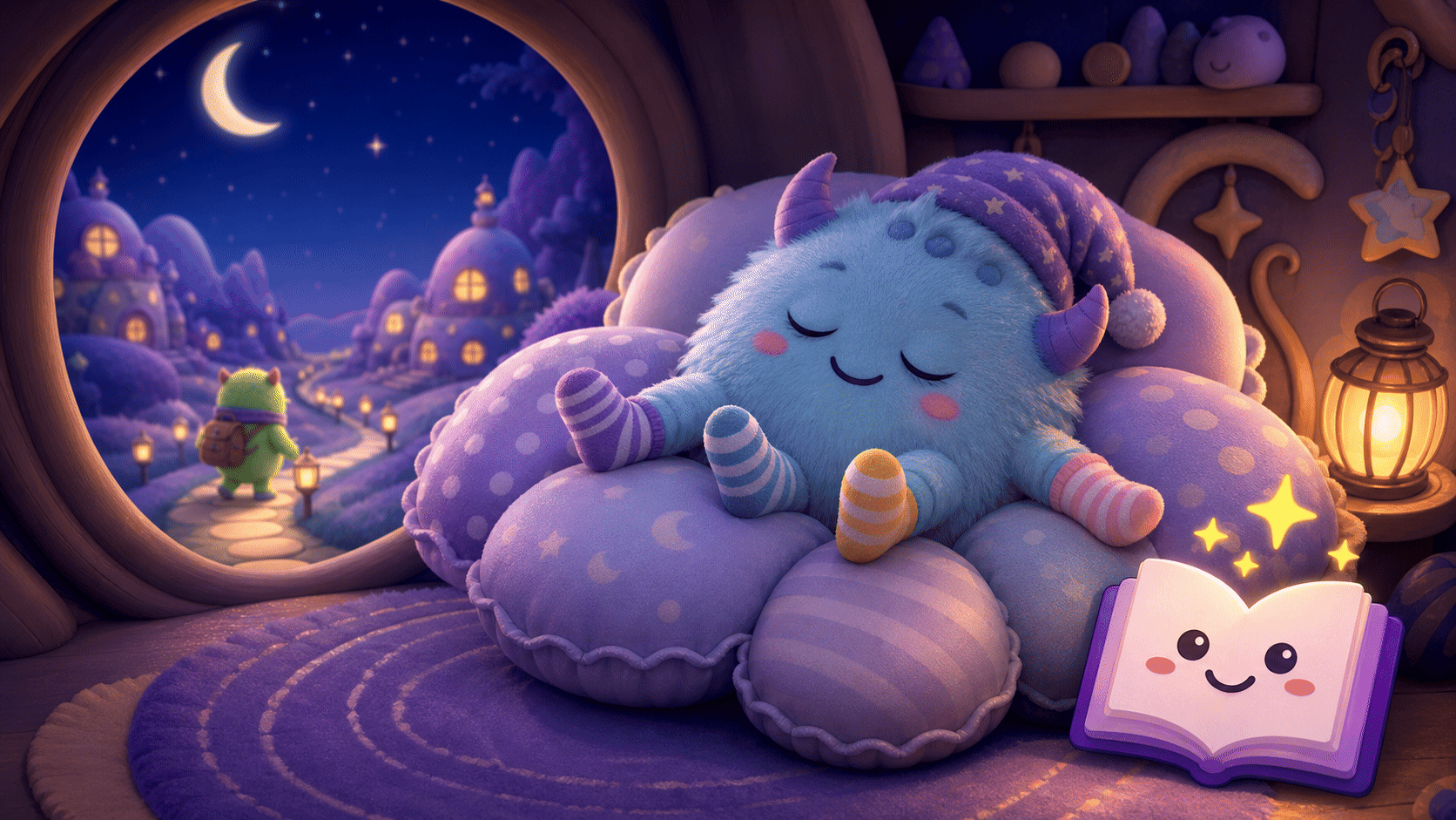 Friendly Monster Bedtime Story: A Gentle Not-Scary Tale