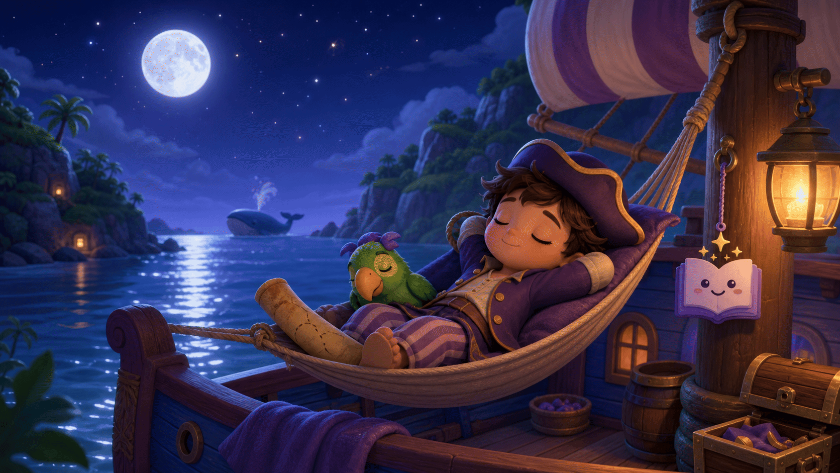 Pirate Bedtime Story: A Calm Treasure Tale for Kids